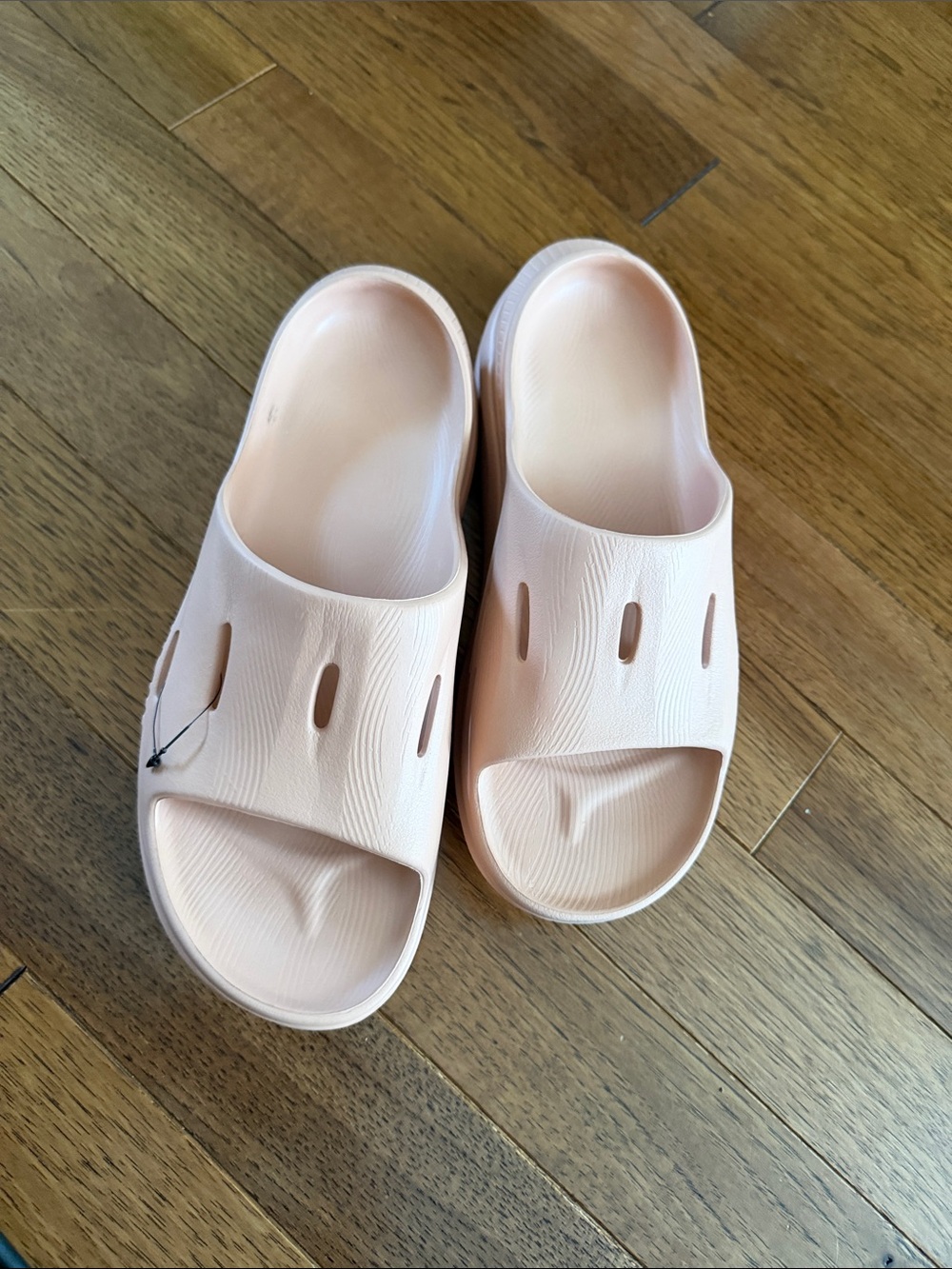 HOKA Women's Pale Pink Slide Sandals - Cushioned EVA Support size M10